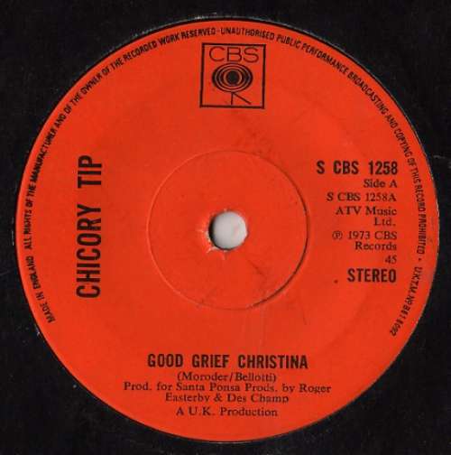 Bild Chicory Tip - Good Grief Christina (7, Single) Schallplatten Ankauf