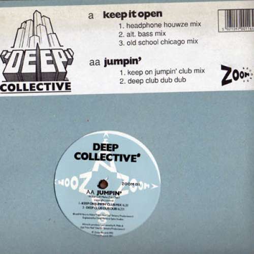 Cover Deep Collective - Keep It Open / Jumpin' (12) Schallplatten Ankauf