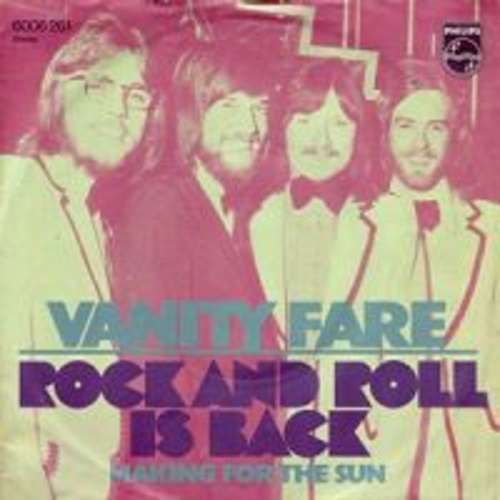 Cover Vanity Fare - Rock And Roll Is Back  (7, Single, RP) Schallplatten Ankauf