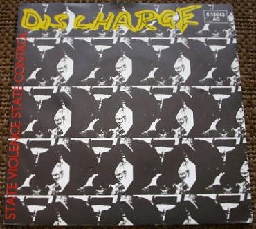 Cover Discharge - State Violence State Control (7, Single, Promo) Schallplatten Ankauf