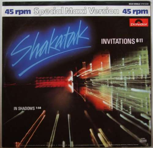 Cover Shakatak - Invitations (12) Schallplatten Ankauf