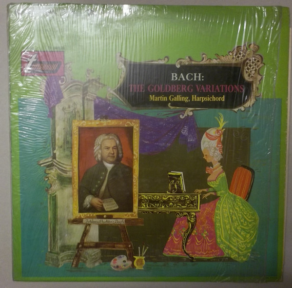 Cover Bach*, Martin Galling - The Goldberg Variations (LP, Album) Schallplatten Ankauf