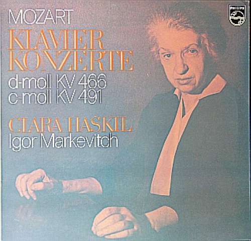 Cover Mozart*, Clara Haskil, Igor Markevitch - Klavier Konzerte (D-moll KV 466, C-moll KV 491) (LP, RE, Gat) Schallplatten Ankauf