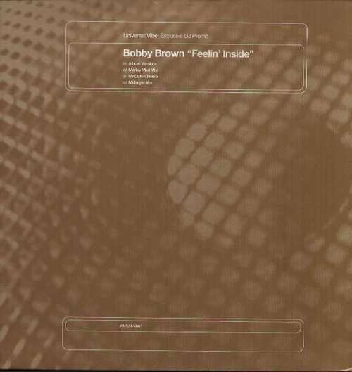 Cover Bobby Brown - Feelin' Inside (12, Promo) Schallplatten Ankauf