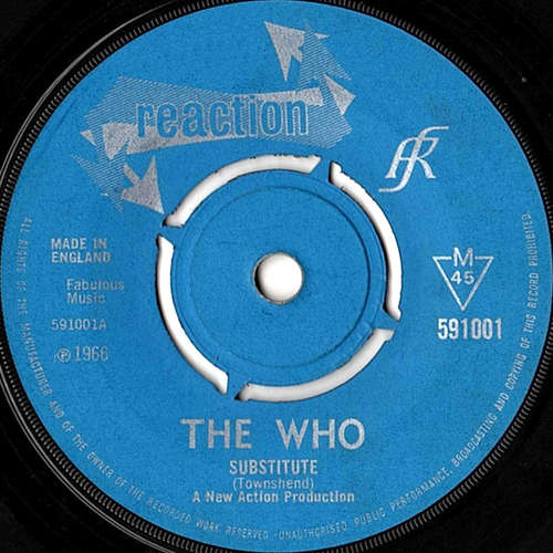 Cover The Who - Substitute  (7, Single, Mono, RE) Schallplatten Ankauf