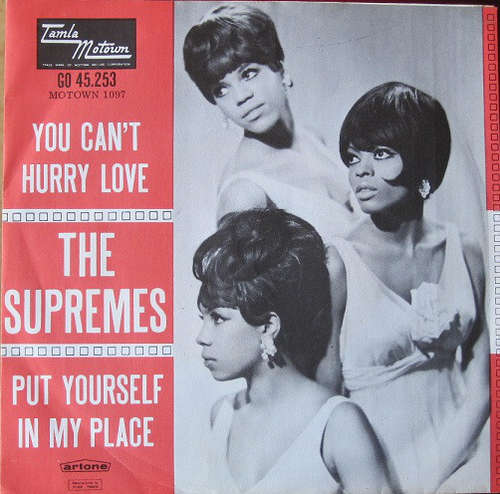 Cover The Supremes - You Can't Hurry Love / Put Yourself In My Place (7) Schallplatten Ankauf