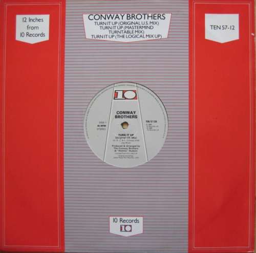 Cover Conway Brothers* - Turn It Up (12, Single, Com) Schallplatten Ankauf