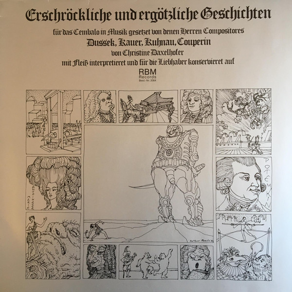 Cover Christine Daxelhofer - Erschröckliche Und Ergötzliche Geschichten (LP) Schallplatten Ankauf