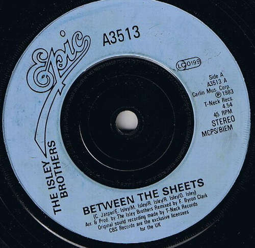 Cover The Isley Brothers - Between The Sheets (7, Single) Schallplatten Ankauf