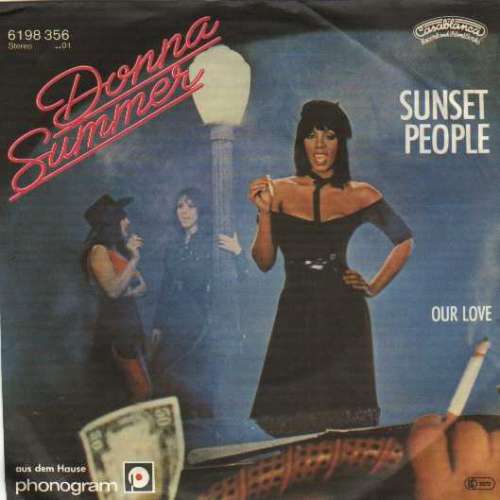 Cover Donna Summer - Sunset People (7, Single) Schallplatten Ankauf
