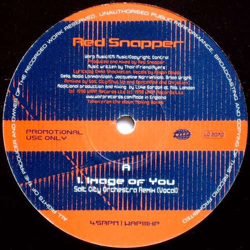 Cover Red Snapper - Image Of You (12, Promo) Schallplatten Ankauf