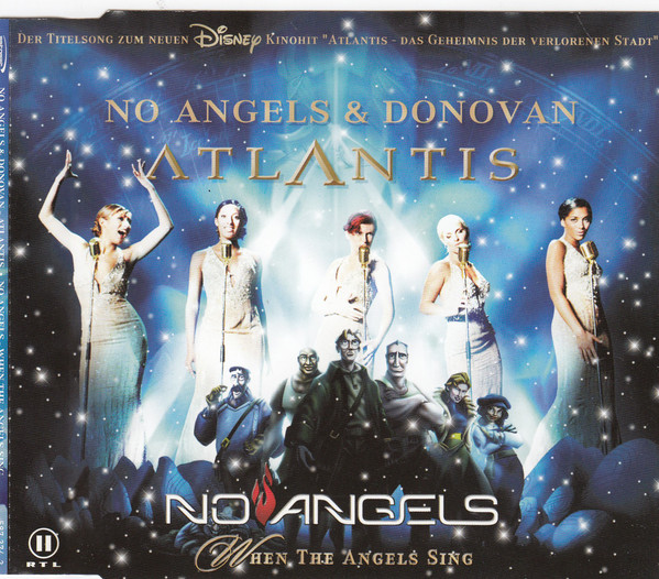 Cover No Angels & Donovan - Atlantis (CD, Single) Schallplatten Ankauf