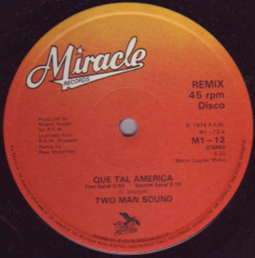 Cover Two Man Sound - Que Tal America (Remix) (12) Schallplatten Ankauf
