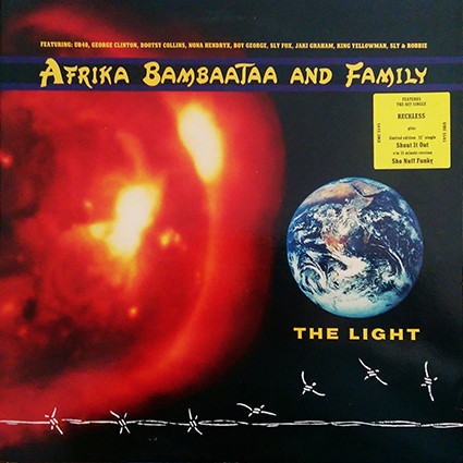 Cover Afrika Bambaataa And Family* - The Light (LP, Album, Gat + 12, Single, Ltd) Schallplatten Ankauf