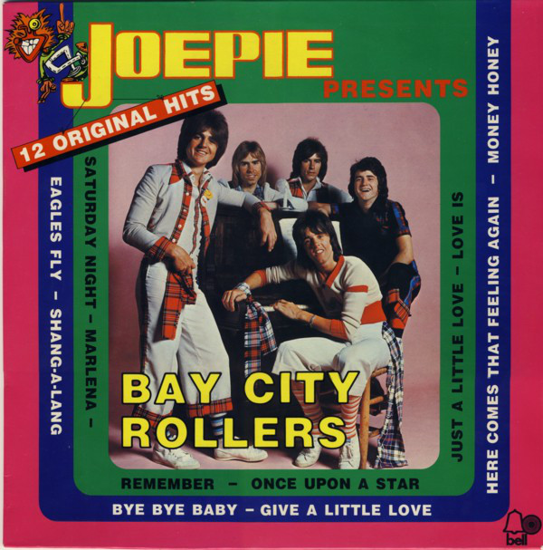 Cover Bay City Rollers - Joepie Presents Bay City Rollers - 12 Original Hits (LP, Comp) Schallplatten Ankauf