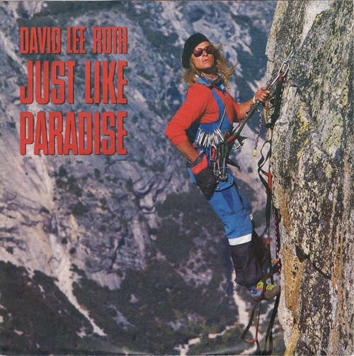 Cover David Lee Roth - Just Like Paradise (7, Single) Schallplatten Ankauf