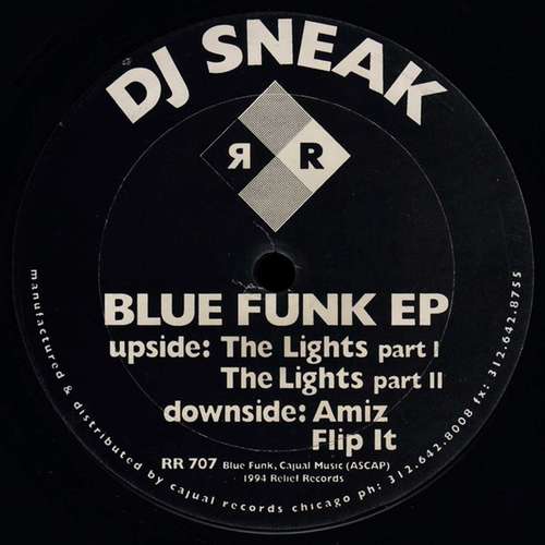Cover DJ Sneak - Blue Funk EP (12, EP) Schallplatten Ankauf