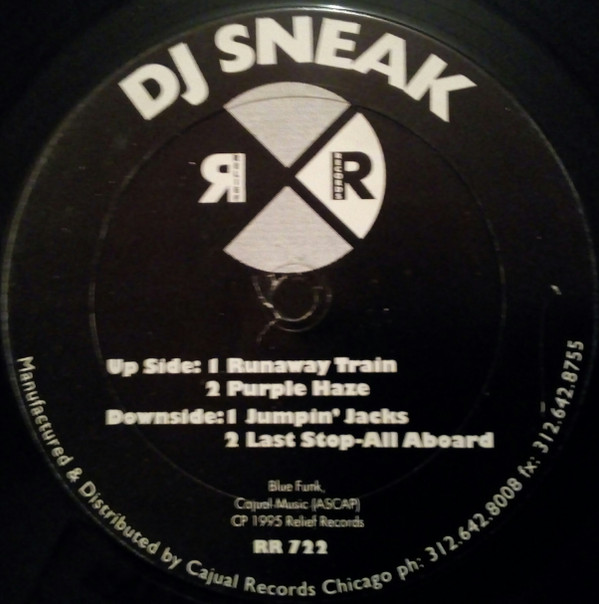 Cover DJ Sneak - Blue Funk II (12) Schallplatten Ankauf