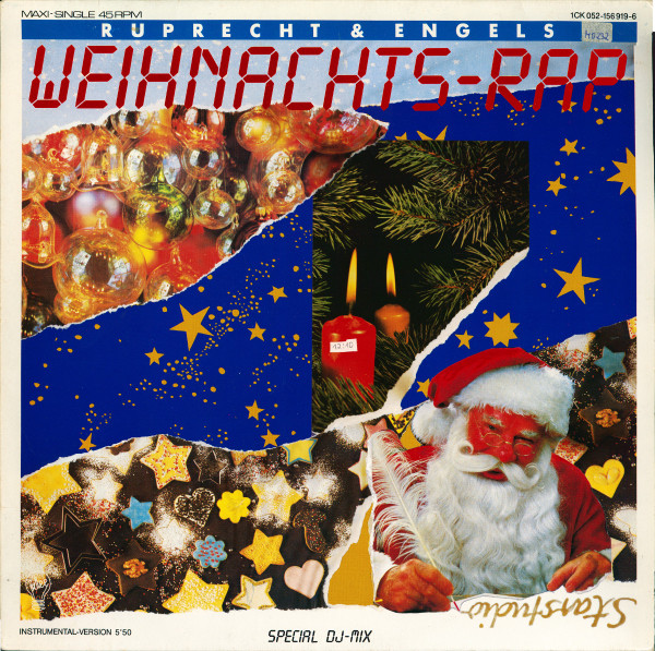 Cover Ruprecht & Engels - Weihnachts-Rap (Special DJ-Mix) (12, Maxi) Schallplatten Ankauf