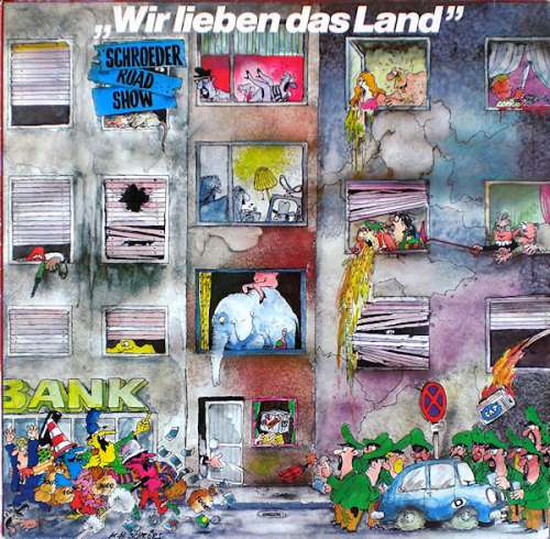 Cover Schroeder Roadshow - Wir Lieben Das Land (LP) Schallplatten Ankauf