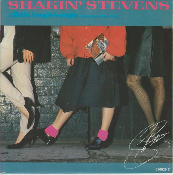 Cover Shakin' Stevens - A Little Boogie Woogie (In The Back Of My Mind) (7, Single) Schallplatten Ankauf