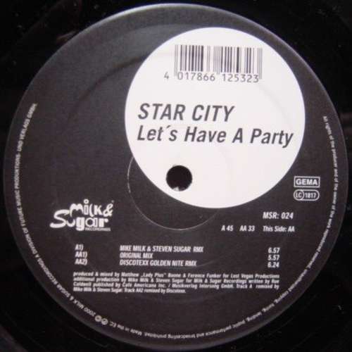 Bild Star City (3) - Let's Have A Party (12) Schallplatten Ankauf