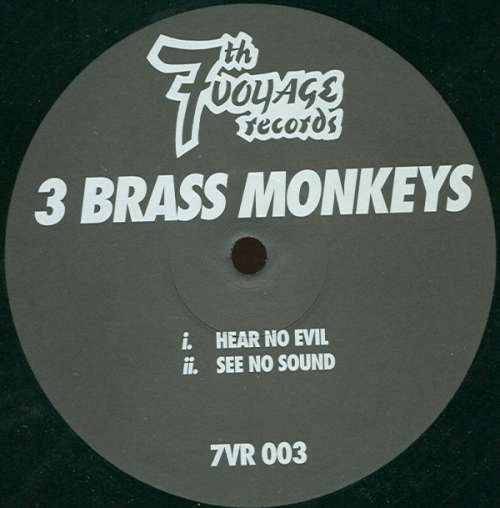 Cover 3 Brass Monkeys - Hear No Evil / See No Sound (12) Schallplatten Ankauf