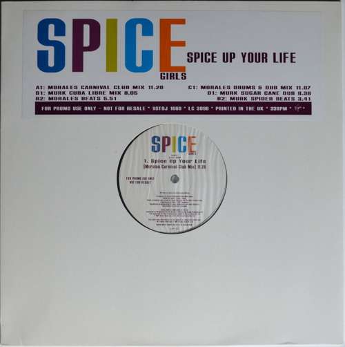 Cover Spice Girls - Spice Up Your Life (2x12, Promo) Schallplatten Ankauf