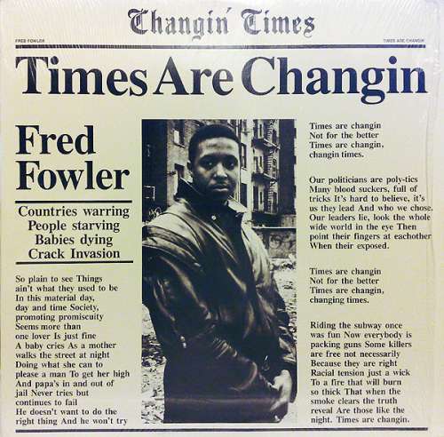 Cover Fred Fowler - Times Are Changin' (12) Schallplatten Ankauf