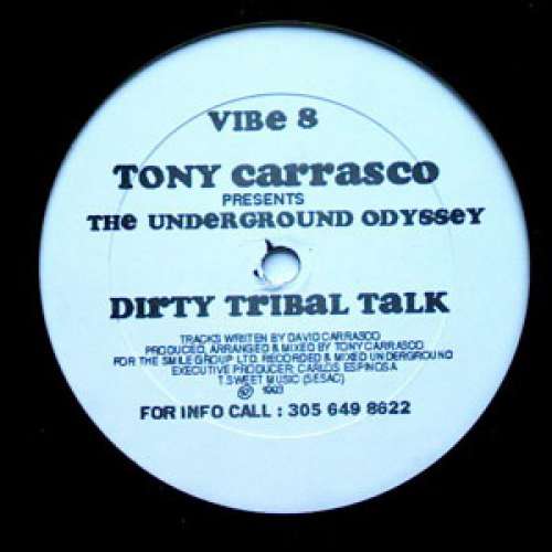 Cover Tony Carrasco - The Underground Odyssey (12) Schallplatten Ankauf