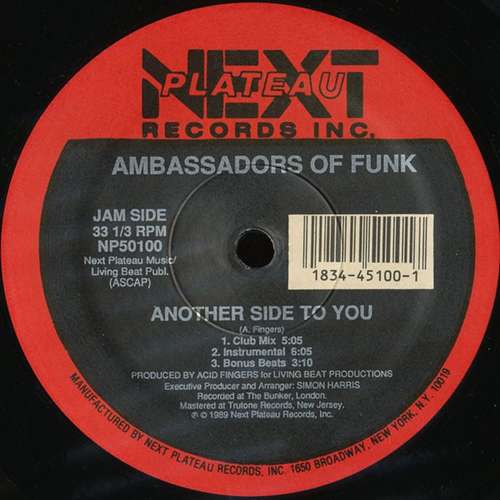 Cover Ambassadors Of Funk - Another Side To You (12) Schallplatten Ankauf
