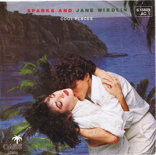 Cover Sparks And Jane Wiedlin - Cool Places (7, Single) Schallplatten Ankauf