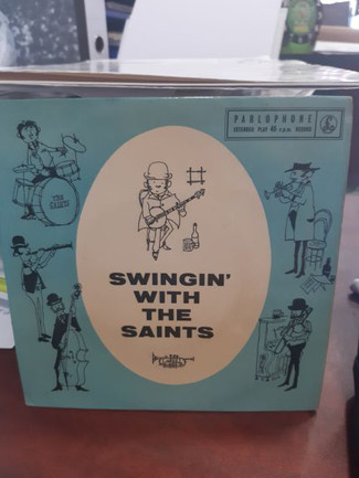 Cover The Saints Jazz Band - Swingin' With The Saints (7, EP) Schallplatten Ankauf