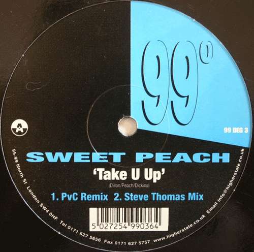 Cover Sweet Peach - Take U Up (12) Schallplatten Ankauf