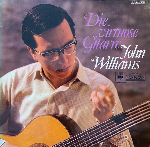 Cover John Williams (7) - Die virtuose Gitarre (LP, Club, S/Edition) Schallplatten Ankauf