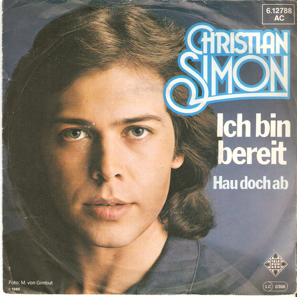 Cover Christian Simon (4) - Ich Bin Bereit (7, Single) Schallplatten Ankauf