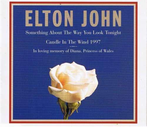 Cover Elton John - Something About The Way You Look Tonight / Candle In The Wind 1997 (CD, Single, J-c) Schallplatten Ankauf