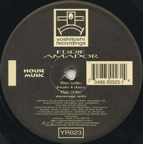 Cover Eddie Amador - House Music (12) Schallplatten Ankauf