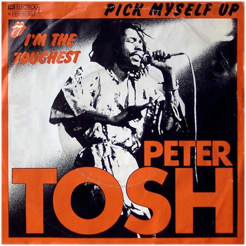 Cover Peter Tosh - Pick Myself Up (7, Single) Schallplatten Ankauf