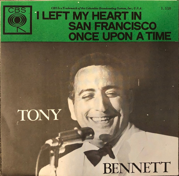 Cover Tony Bennett - I Left My Heart In San Francisco (7, Single, gre) Schallplatten Ankauf