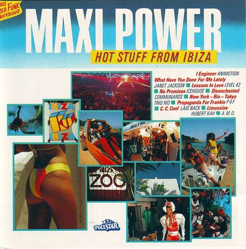 Cover Various - Maxi Power - Hot Stuff From Ibiza (2xLP, Comp) Schallplatten Ankauf