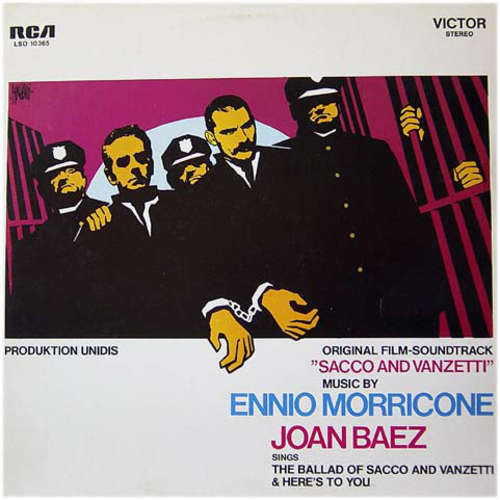 Cover Ennio Morricone - Sacco & Vanzetti (Original Soundtrack Recording) (LP, Album) Schallplatten Ankauf