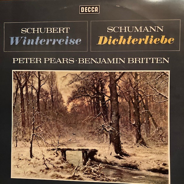 Cover Peter Pears, Benjamin Britten / Schubert*, Schumann* - Winterreise / Dichterliebe (2xLP, Album, Promo) Schallplatten Ankauf