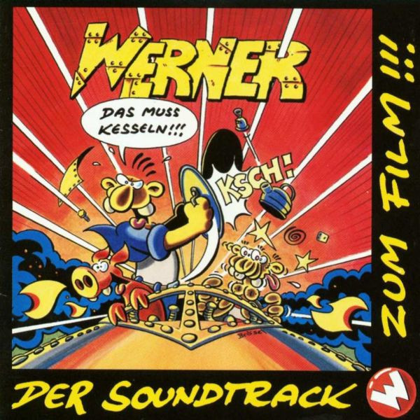 Cover Andreas Fahnert & The Golden Eckats - Werner - Das Muss Kesseln!!! - Der Soundtrack Zum Film (CD, Album) Schallplatten Ankauf
