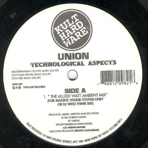 Cover Union - Technological Aspects (12) Schallplatten Ankauf