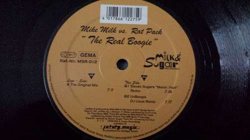 Cover Mike Milk vs. Rat Pack - The Real Boogie (12) Schallplatten Ankauf