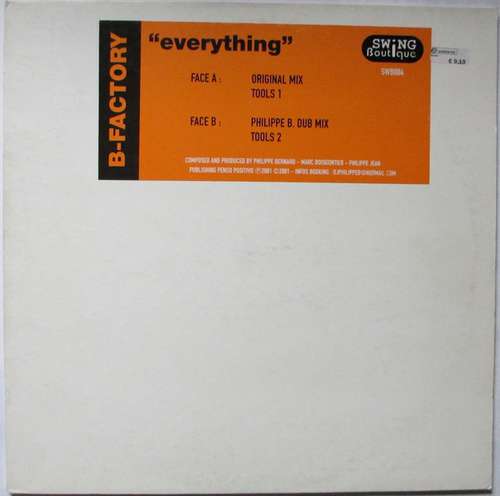 Cover B-Factory (2) - Everything (12) Schallplatten Ankauf