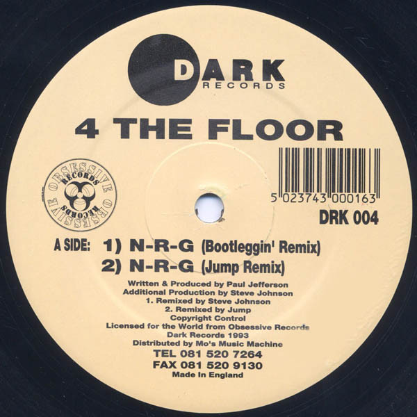 Cover 4 The Floor - N-R-G (12) Schallplatten Ankauf