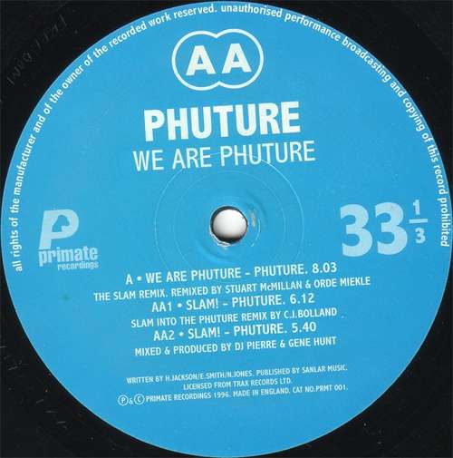 Cover Phuture - We Are Phuture Remix E.P (12, EP) Schallplatten Ankauf