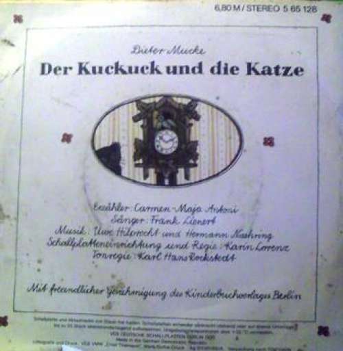Cover Dieter Mucke - Der Kuckuck Und Die Katze (7, Single) Schallplatten Ankauf